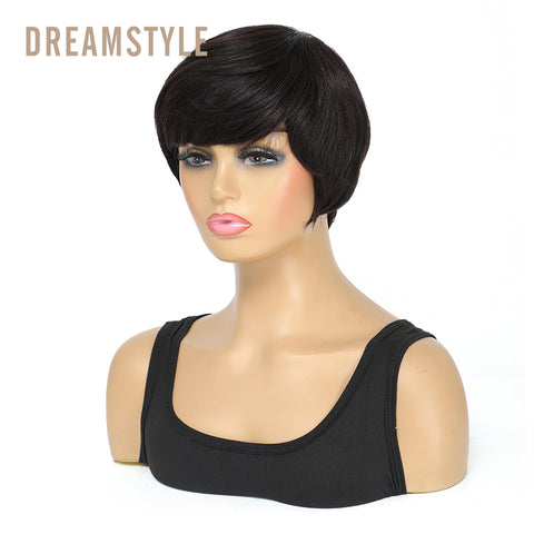 Image of DREAMSTYLE KIM K BOB WIGS 2×6 Lace Closure Wig Bob Human Hair Wigs