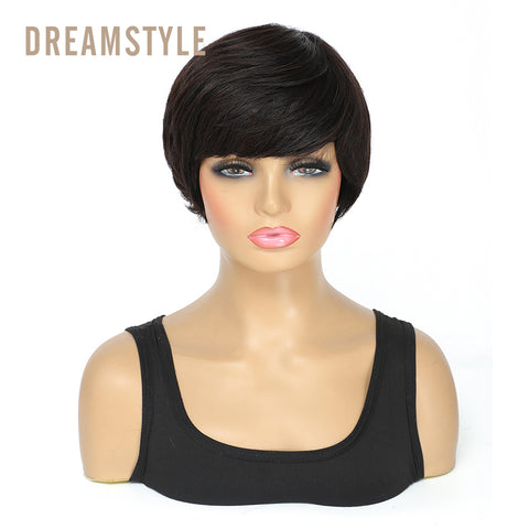 Image of DREAMSTYLE KIM K BOB WIGS 2×6 Lace Closure Wig Bob Human Hair Wigs