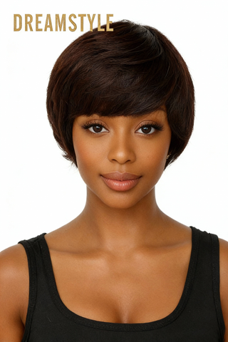 Image of DREAMSTYLE KIM K BOB WIGS 2×6 Lace Closure Wig Bob Human Hair Wigs