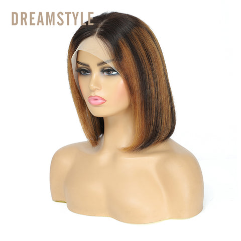 Image of DREAMSTYLE Straight Human Hair Wigs HD 13X6 Lace Frontal Wigs